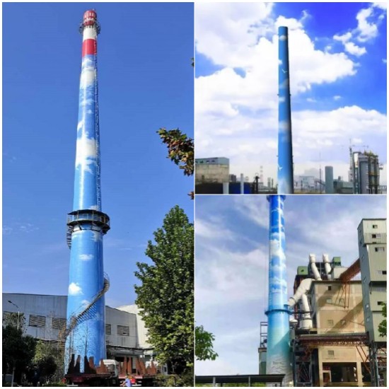 煙囪美化新潮流：煙囪彩繪，打造非凡精品