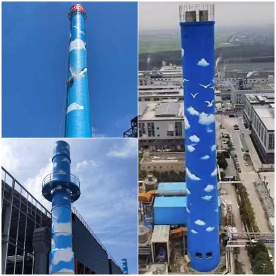 煙囪刷油漆美化施工準備及質量保證措施