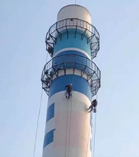 煙囪美化圖片施工案例
